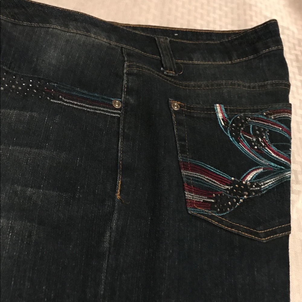 Touch Club Stretch Skinny Blue Jeans